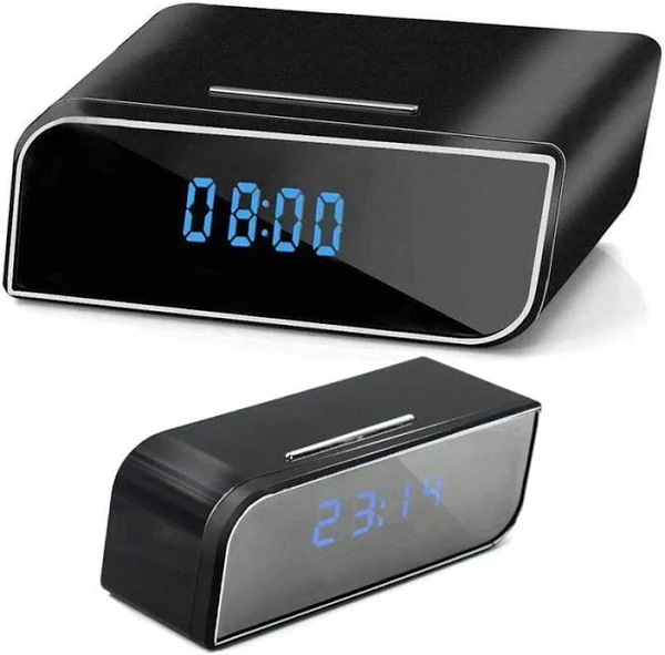 Cyfrowa Kamera Szpiegowska Zegarek Budzik Full Hd