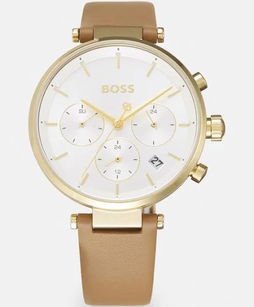BOSS Złoty Zegarek z kopertą z mocowaniem w kształcie litery T Women