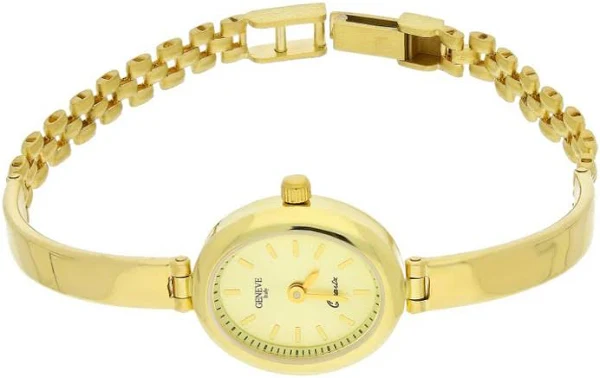 Złoty damski zegarek 585 na półsztywnej bransolecie 15,46 g