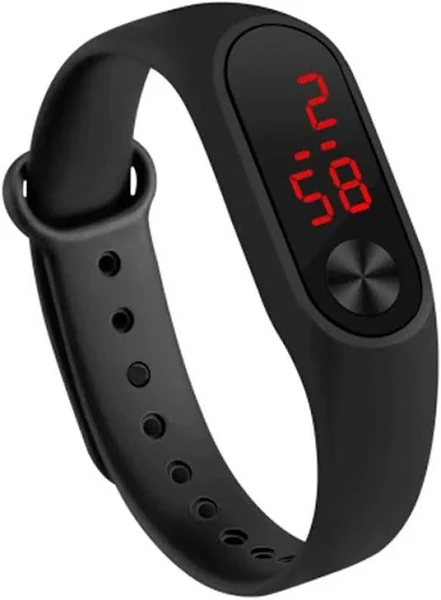 zegarek damski silikonowy zegarek na rękę dla mężczyzn i kobiet elektroniczne cukierki kolorowe