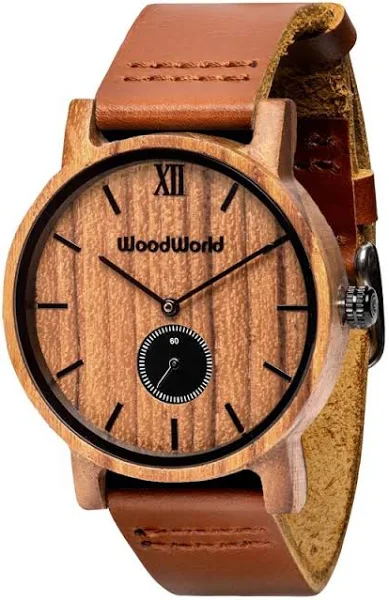 Drewniany Zegarek Robert Brown