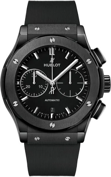 Hublot Classic Fusion Chronograph Black Magic Automatic Dial Ceramic 521Cm1171rx - Zegarki na Ceneo.pl