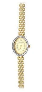 Złoty zegarek Geneve z brylantami 0,27ct ZEG11 próba 585