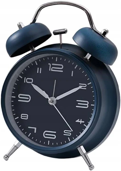 Kreatywny metalowy budzik nakręcany mechaniczny