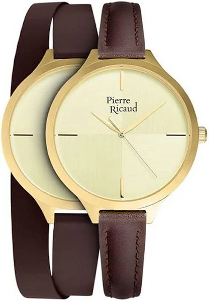 Zegarek Damski Pierre Ricaud P22005.1B11LQ P22005.1B11LQ-SET