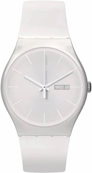 Zegarek Swatch White Rebel SO29W704-S14