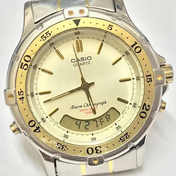 Casio AD-512 Zegarek męski na Bransolecie Vintage