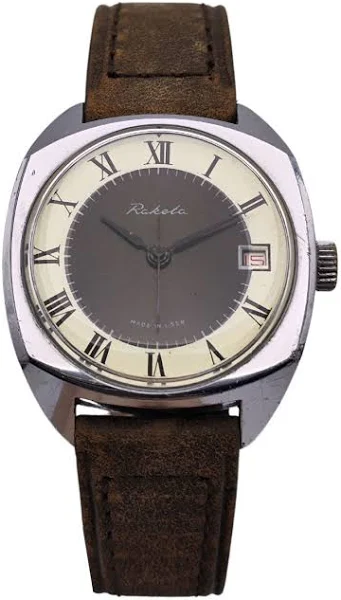 Męski mechaniczny używany zegarek Rakieta 804484