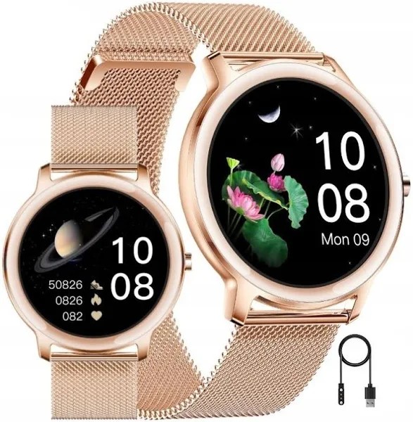Smartwatch Damski Rubicon Kroki Ciśnienie