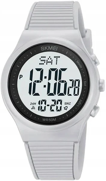 Skmei Zegarek damski elektroniczny timer 12/24h