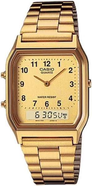 Zegarek Damski Casio Klasyczny Złoty