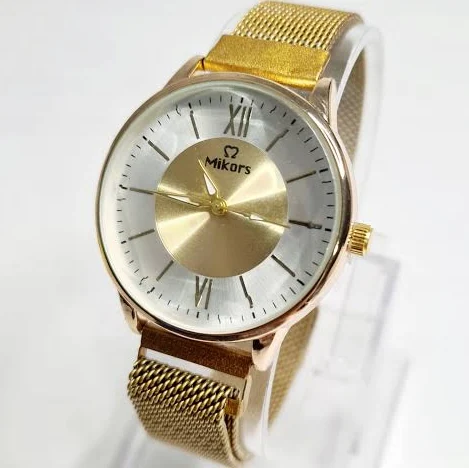 Klasyczny Elegancki Zegarek Damski Kurren Kwarcowy Bransoleta Mesh Stal Nierdzewna 2lata Gwarancji Na Prezent Na Dzień Kobiet