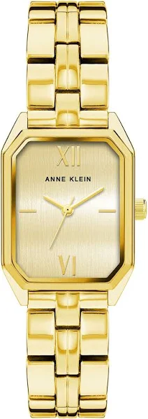 Anne Klein Damski zegarek na bransolecie Złoty/różowy