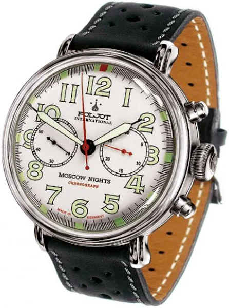 POLJOT INTERNATIONAL Moscow Nights 2901.1940961 Męski zegarek mechaniczny z chronografem