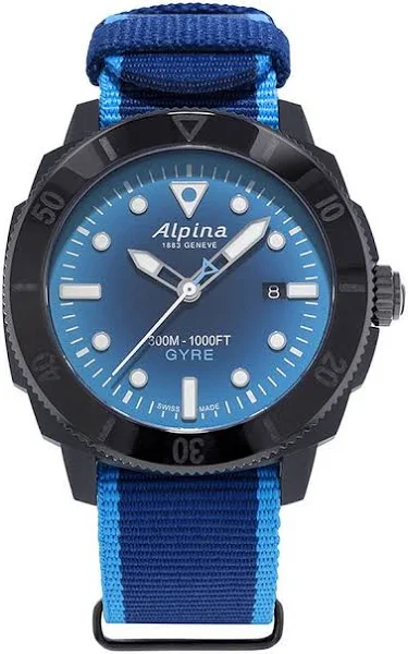 Zegarek męski Alpina Seastrong Diver Gyre Gents Automatic