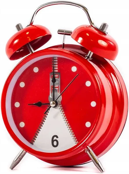 Ozdobny Budzik Zegar Z Alarmem 17CM Różne