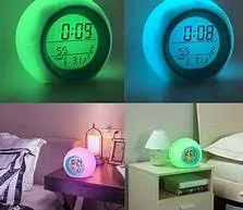 Zegarek Dziecięcy Budzik Led Na Baterie