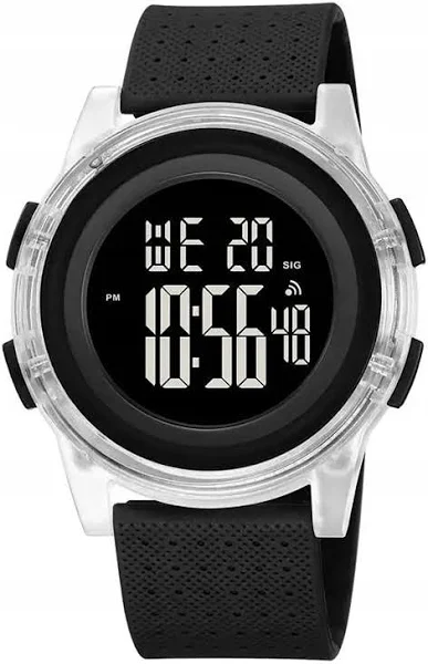 Zegarek damski Skmei elektroniczny stoper 12/24 h