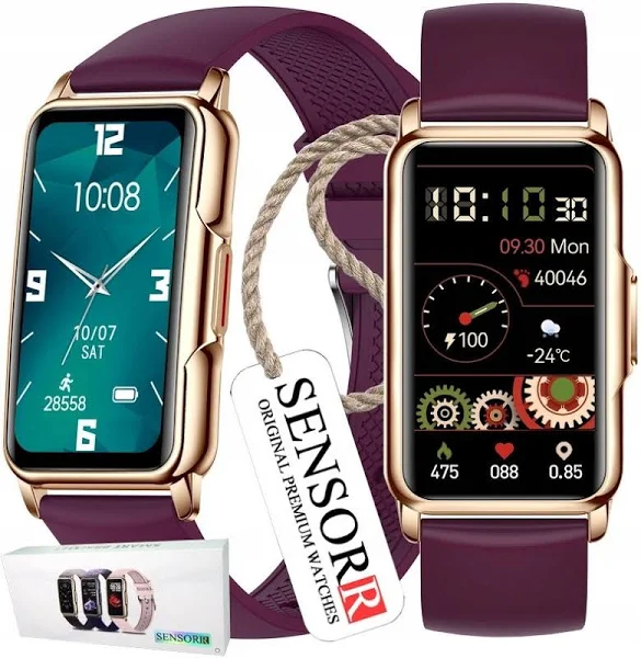 Zegarek Damski Smartwatch Krokomierz Pulsometr Sms