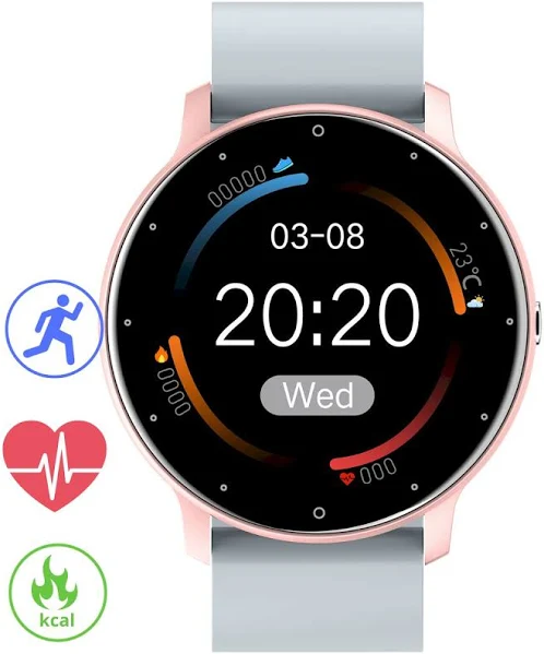 Smartwatch Gravity Tętno Krokomierz Pogoda Trener Bluetooth Sen Da Fit