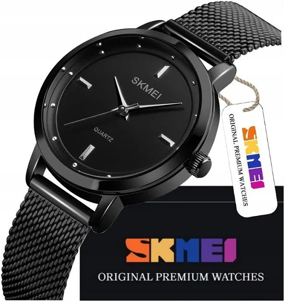 Mały Zegarek Damski Skmei Wskazówkowy Na Bransolecie Mesh