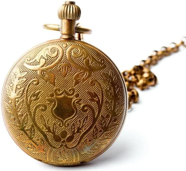 Zegarek nakręcany DROBINY CZASU Złota busola III