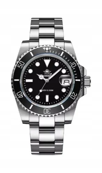 Wojskowy zegarek diver Addiesdive Luminous design deep sea 200m