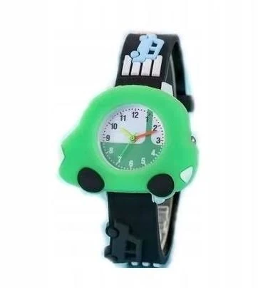 Zegarek Dziecięcy Analogowy Chłopięcy Samochód Auto 999