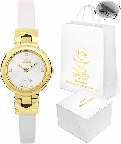 G.rossi zegarek Na Komunię dla dziewczynki