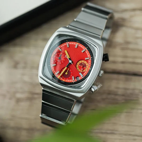 2024 nowy oryginalny kwadratowy męski zegarek kwarcowy Bauhaus Design sterylna tarcza wodoodporny