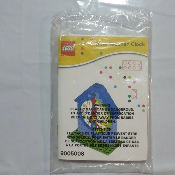 LEGO Classic 9005008 Zegarek + zestaw do nauki dla chłopca