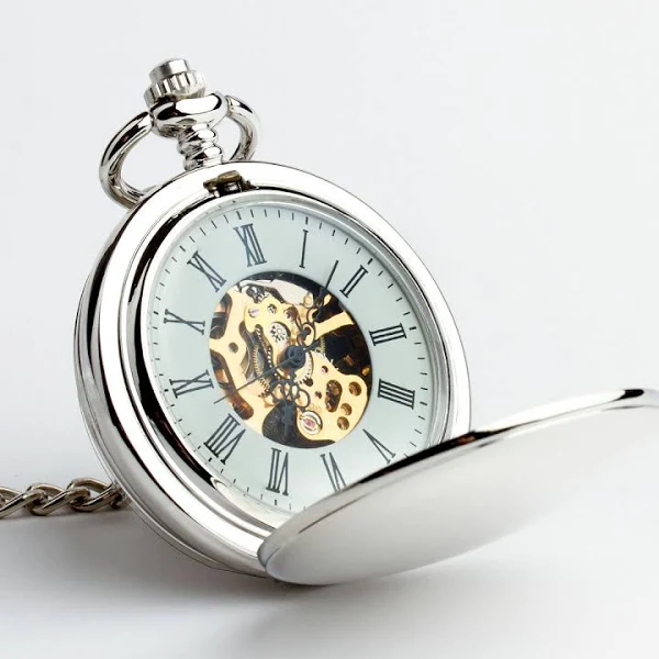 Zegarek nakręcany DROBINY CZASU Dwustronny