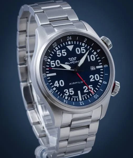 Zegarek męski Glycine Airpilot GMT GL0348
