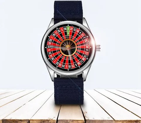 Kasyno Ruletka Miłość Sztuka Modny Unisex 38mm Tarcza Piękny Zegarek