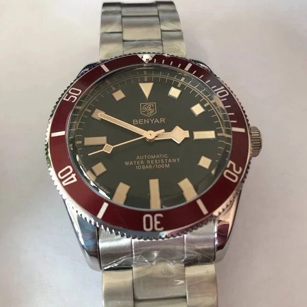 BENYAR męskie zegarki 2021 nowy automatyczny zegarek mężczyźni luksusowy zegarek mechaniczny dla