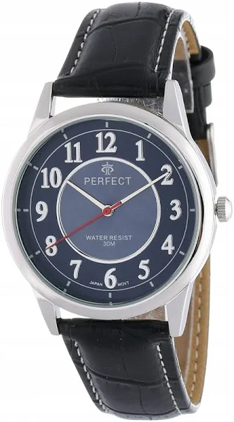Perfect Zegarek męski klasyczny kwarcowy pasek