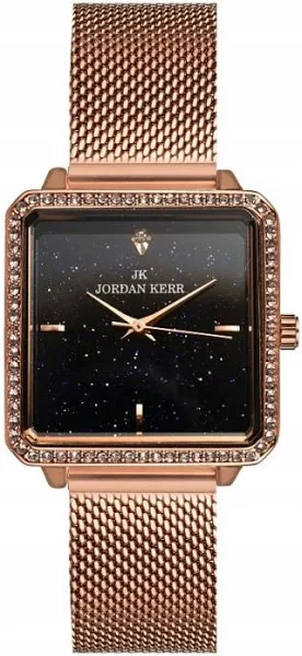 Zegarek z Błyszczącą Tarczą Jordan Kerr Damski