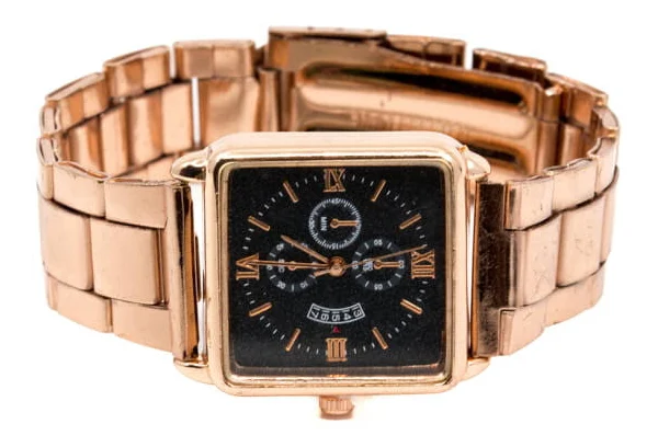 ZEGAREK ROSE GOLD BRANSOLETA CZARNA KWADRATOWA TARCZA CLASSY