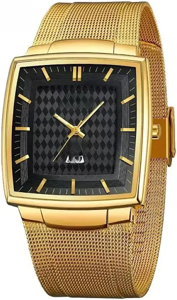 SKMEI 9311 wodoodporne kwadratowy zegarek kwarcowy reloj hombre dla mężczyzn ze stali nierdzewnej