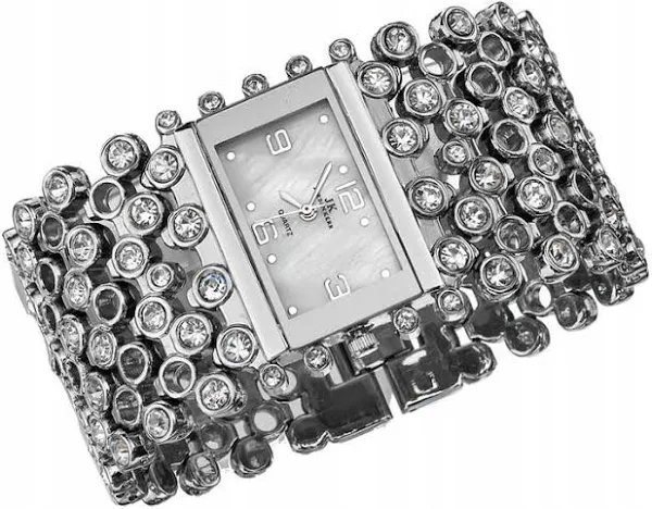 Srebrny Zegarek Damski Jordan Kerr