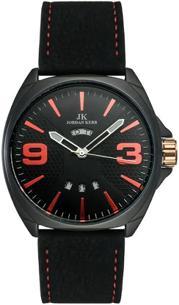 Duży Męski Zegarek Jordan Kerr Pasek Datownik