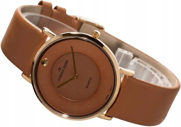 Jordan Kerr Damski Zegarek Na Gładkim Skórzanym Pasku J.Kerr