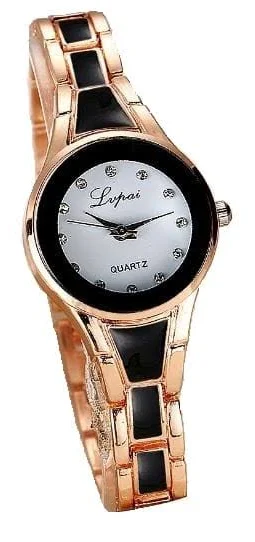 Zegarek Damski Złoto Czarny e-planeta