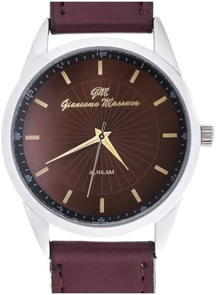 Zegarek męski Gm analogowy pasek czarny