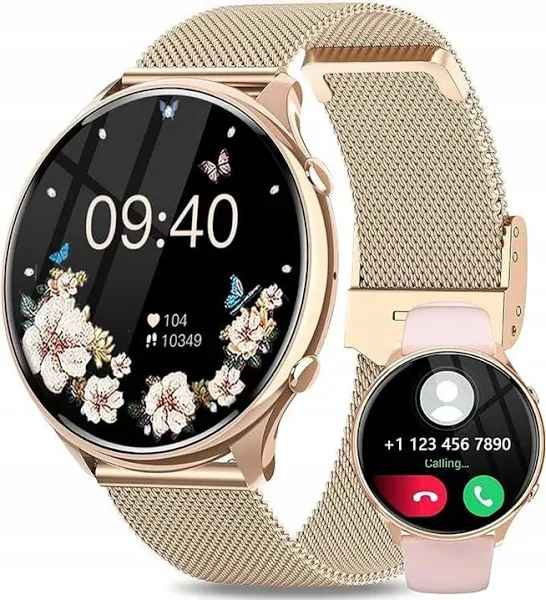 Smartwatch Damski IP68 Na Bransolecie Wodoodporny Zegarek
