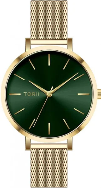 Zegarek damski TORII G37GS.FG zielony fashion klasyczny
