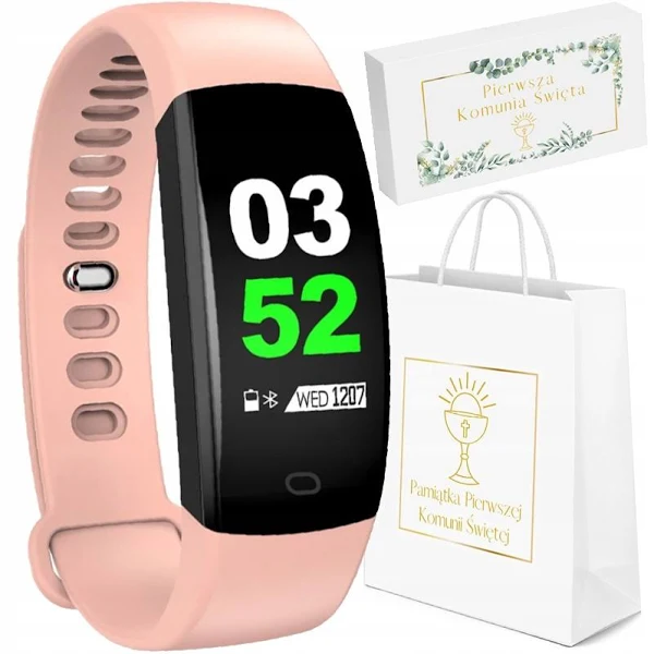 SMARTBAND Rubicon Astra na Komunię E80 PINK