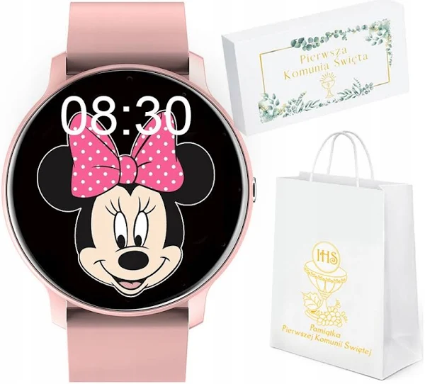 Gravity Zegarek Smartwatch dla dziewczynki Na Komunię