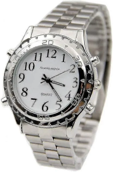 Mówiący zegarek do pomiaru czasu dla osób niewidomych lub niedowidzących