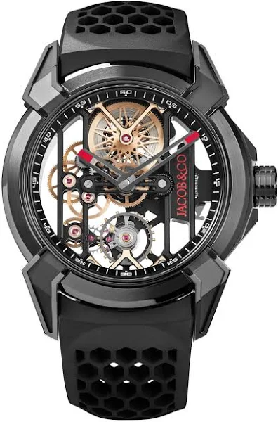 Zegarek męski Jacob & Co. Epic X Black Titanium